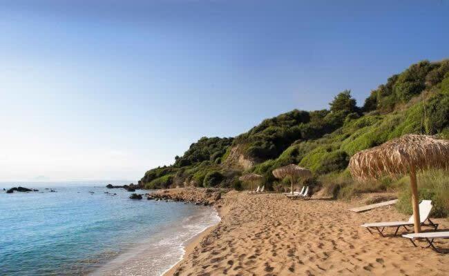 Skafidia Seaview Retreat - Orpheas Seaview Home Luaran gambar